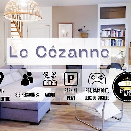 Le Cezanne - Jardin - Parking - Babyfoot - Centre-Ville Troyes Exterior photo